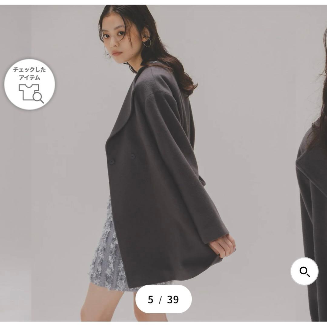 【新品未使用】NATURAL BEAUTY BASIC ベルテッドミディコート