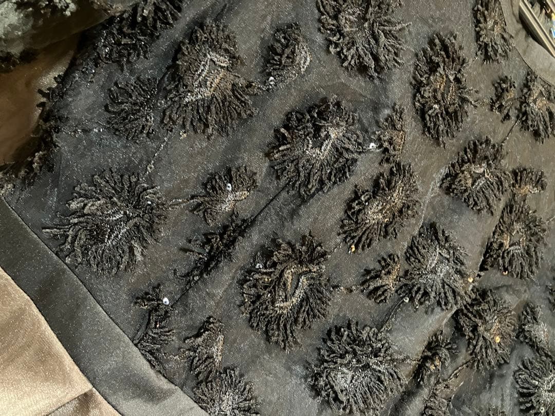 kaene エンブロイダリーミックスドレス Sサイズ