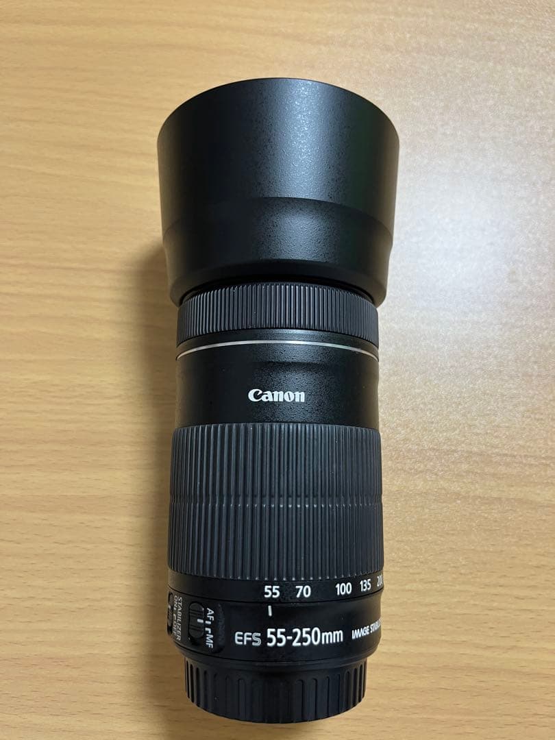 レンズ(ズーム) canon efs55-250mm F4-5.6 IS STM