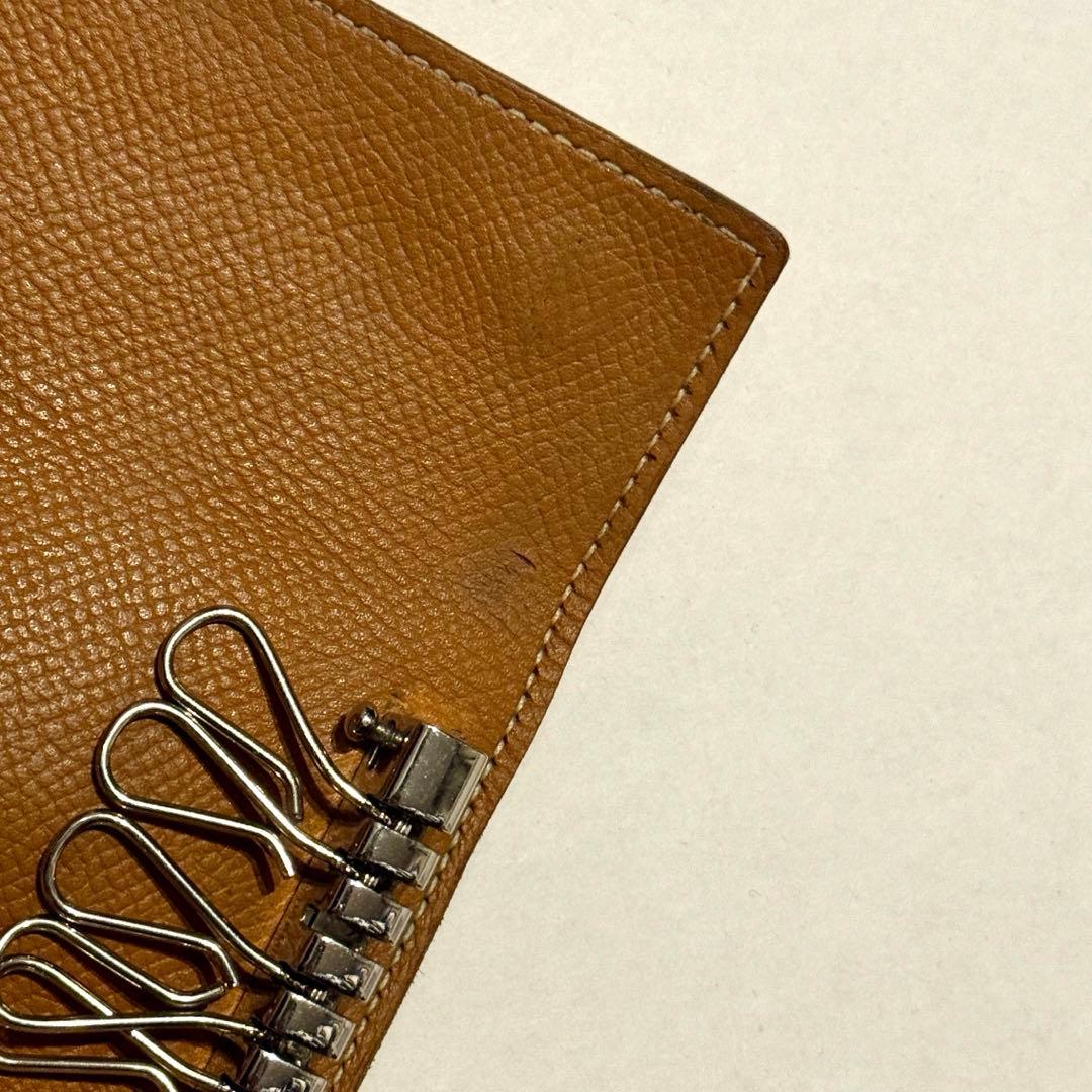 エルメス　キーケース　ブラウン　セリエ