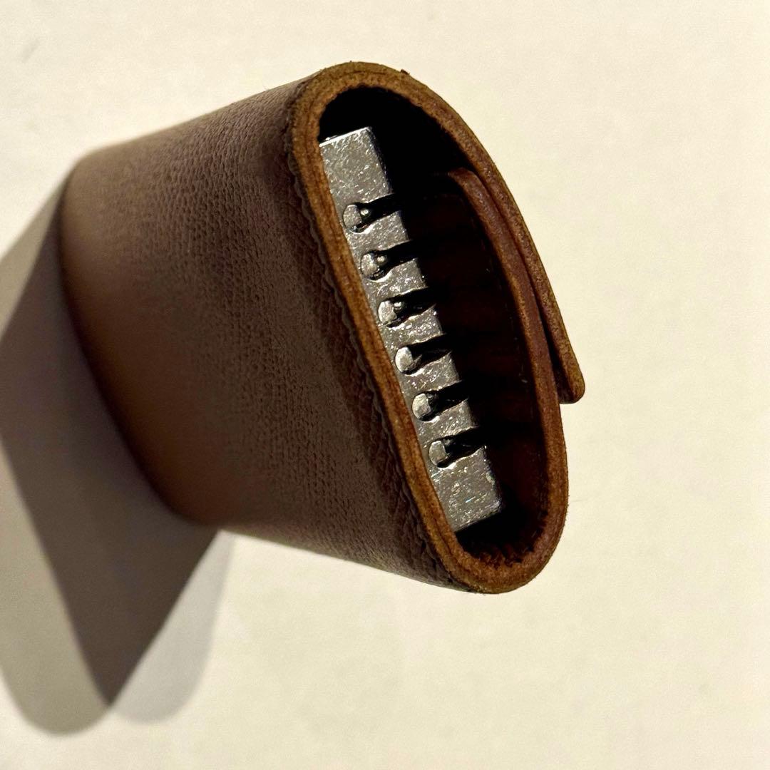 エルメス　キーケース　ブラウン　セリエ