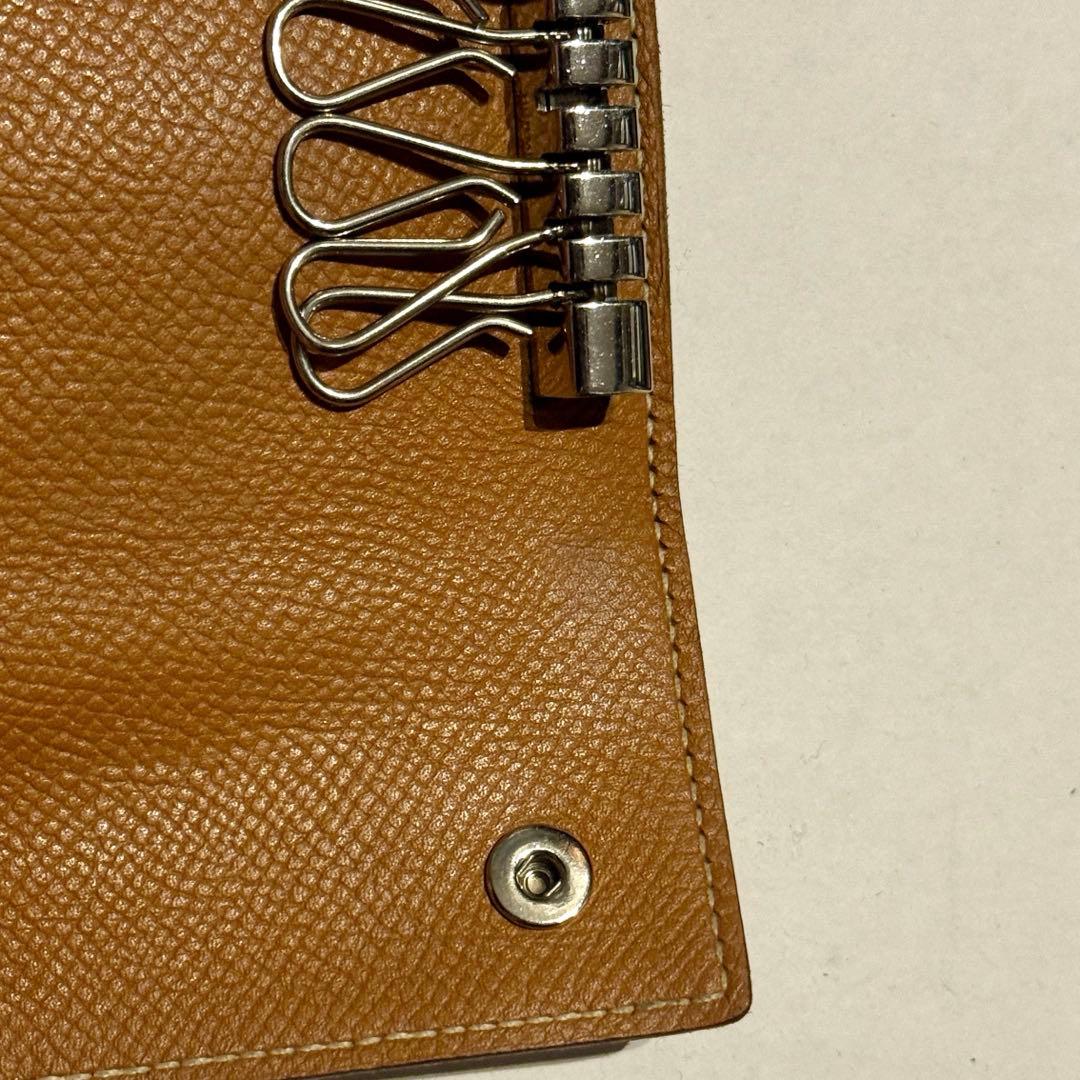 エルメス　キーケース　ブラウン　セリエ