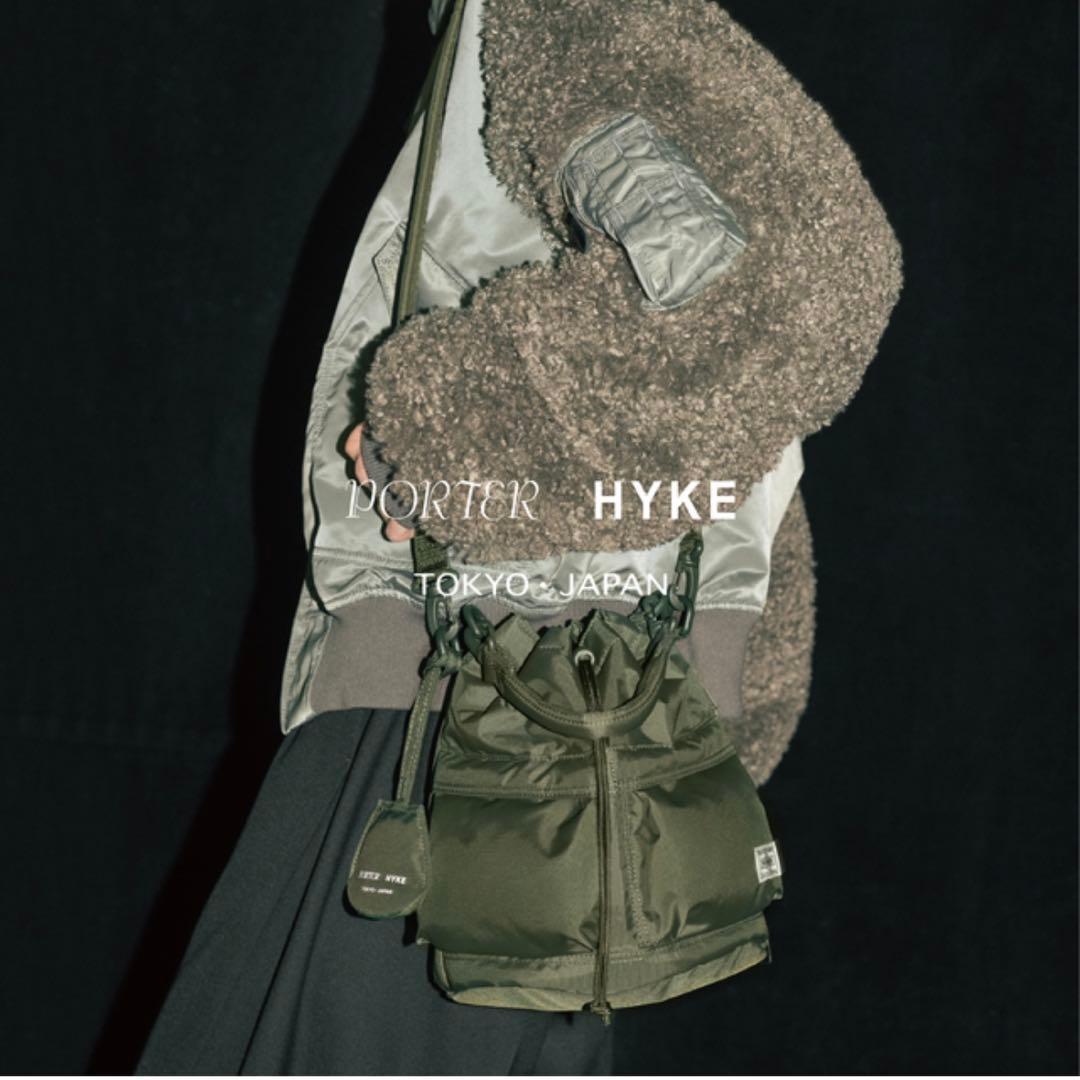 新品未使用 25aw PORTER × HYKE ツールバッグ カーキ