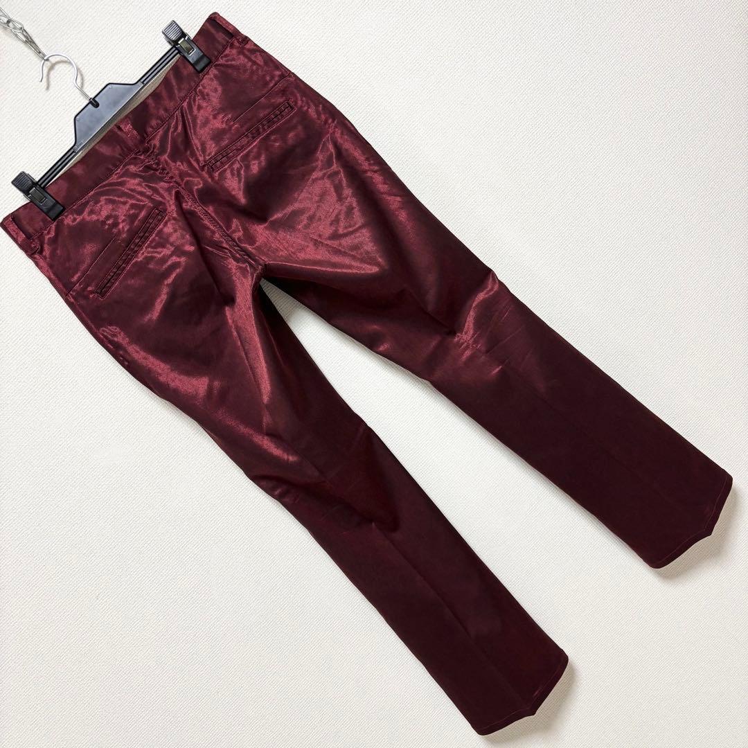 美品 Y2K■ミッシェルクランオム■セットアップ スーツ 光沢 結婚式 二次会