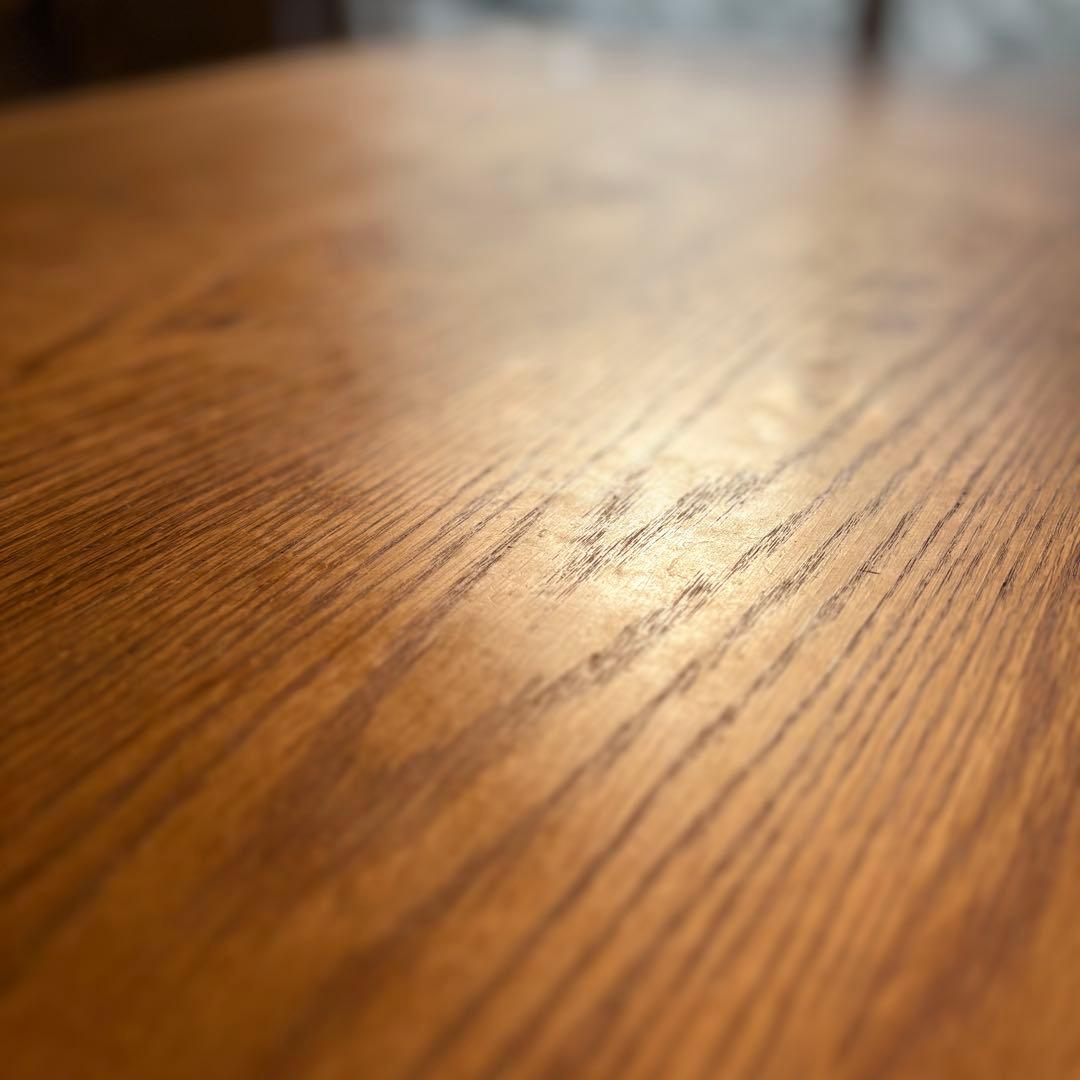 【NAGANOインテリア製・総無垢ダイニングテーブル】