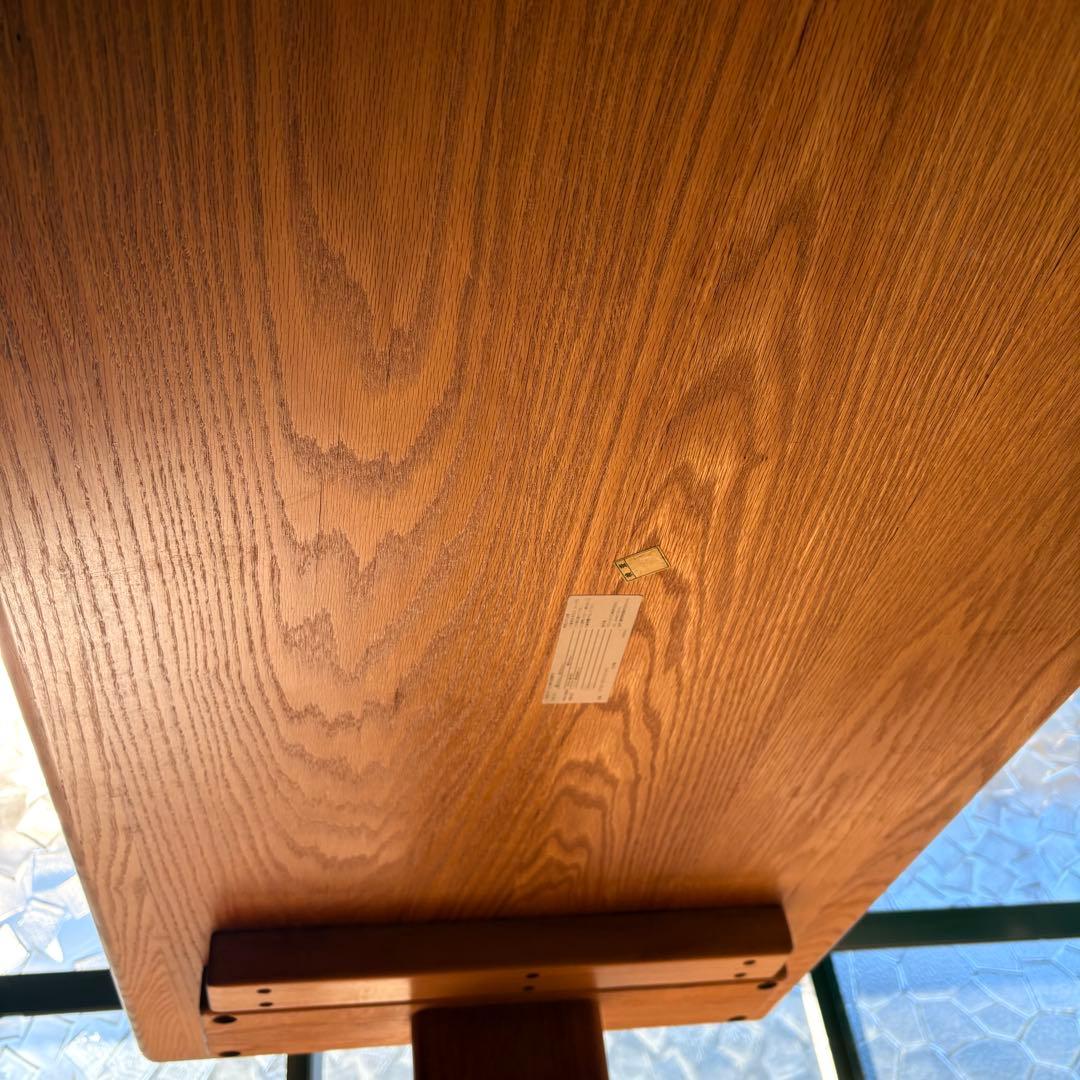 【NAGANOインテリア製・総無垢ダイニングテーブル】