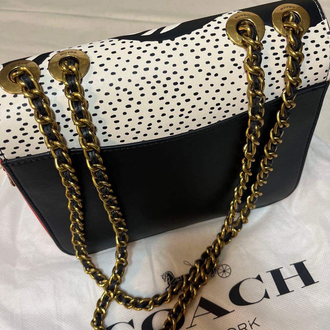 COACH コーチ　キースヘリング×ミッキーマウス　コラボショルダーバッグ