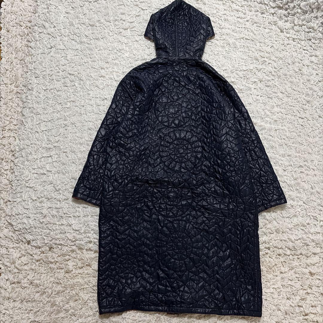 MISSONIミッソーニ モヘアリバーシブルコート キルティング オレンジタグ