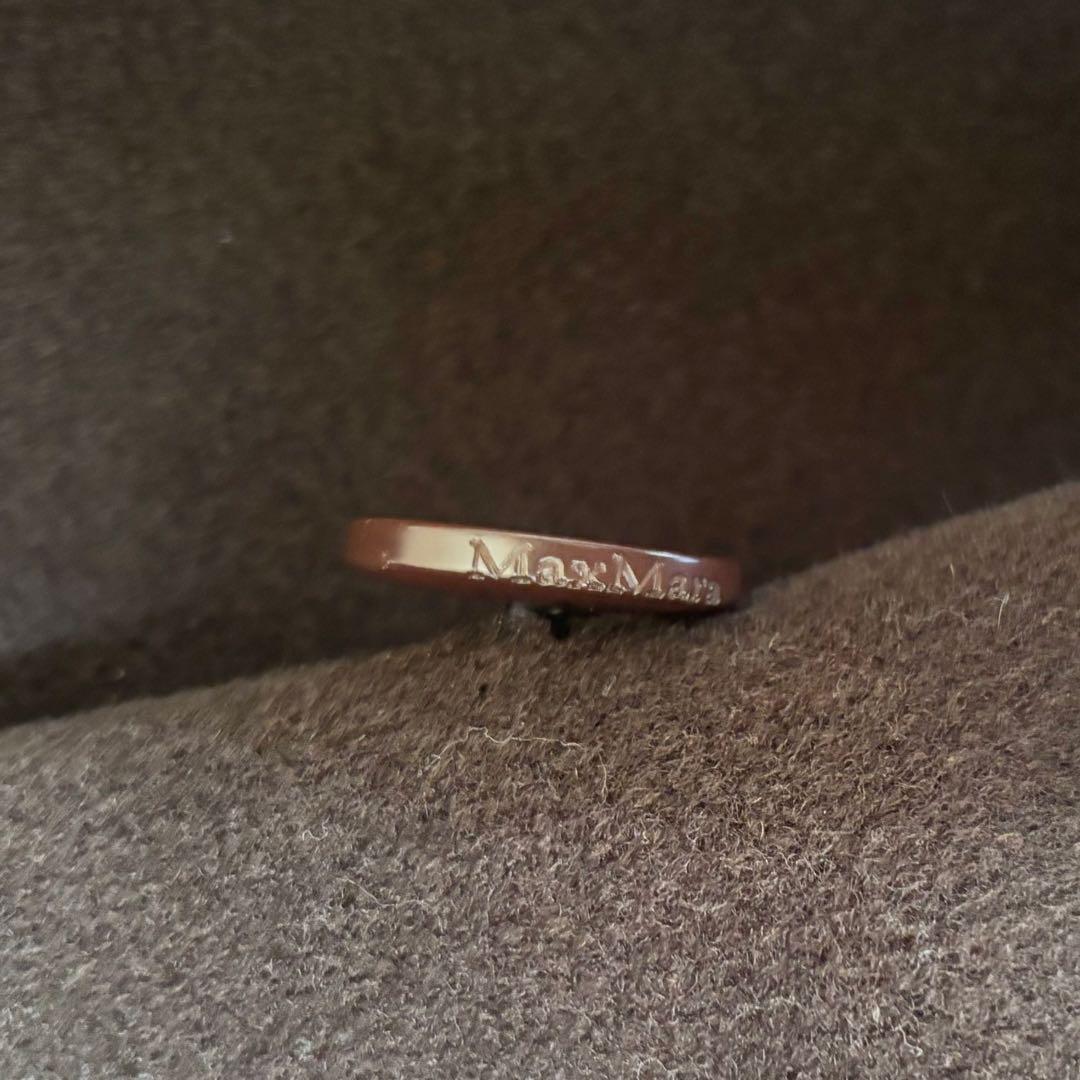 高級✨ マックスマーラ 白タグ カシミヤ ウール ベルテッドコート サイズ38