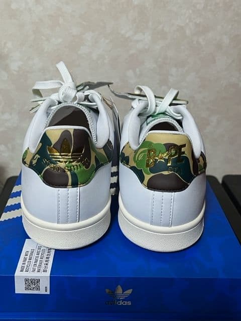 A BATHING APE×adidasスタンスミス ゴルフ