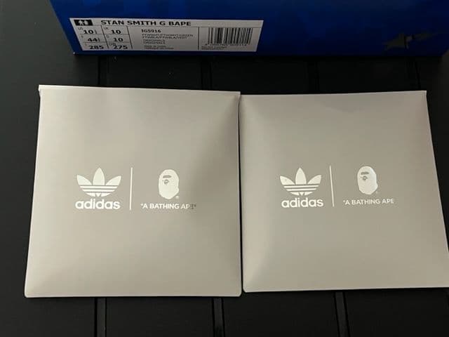 A BATHING APE×adidasスタンスミス ゴルフ