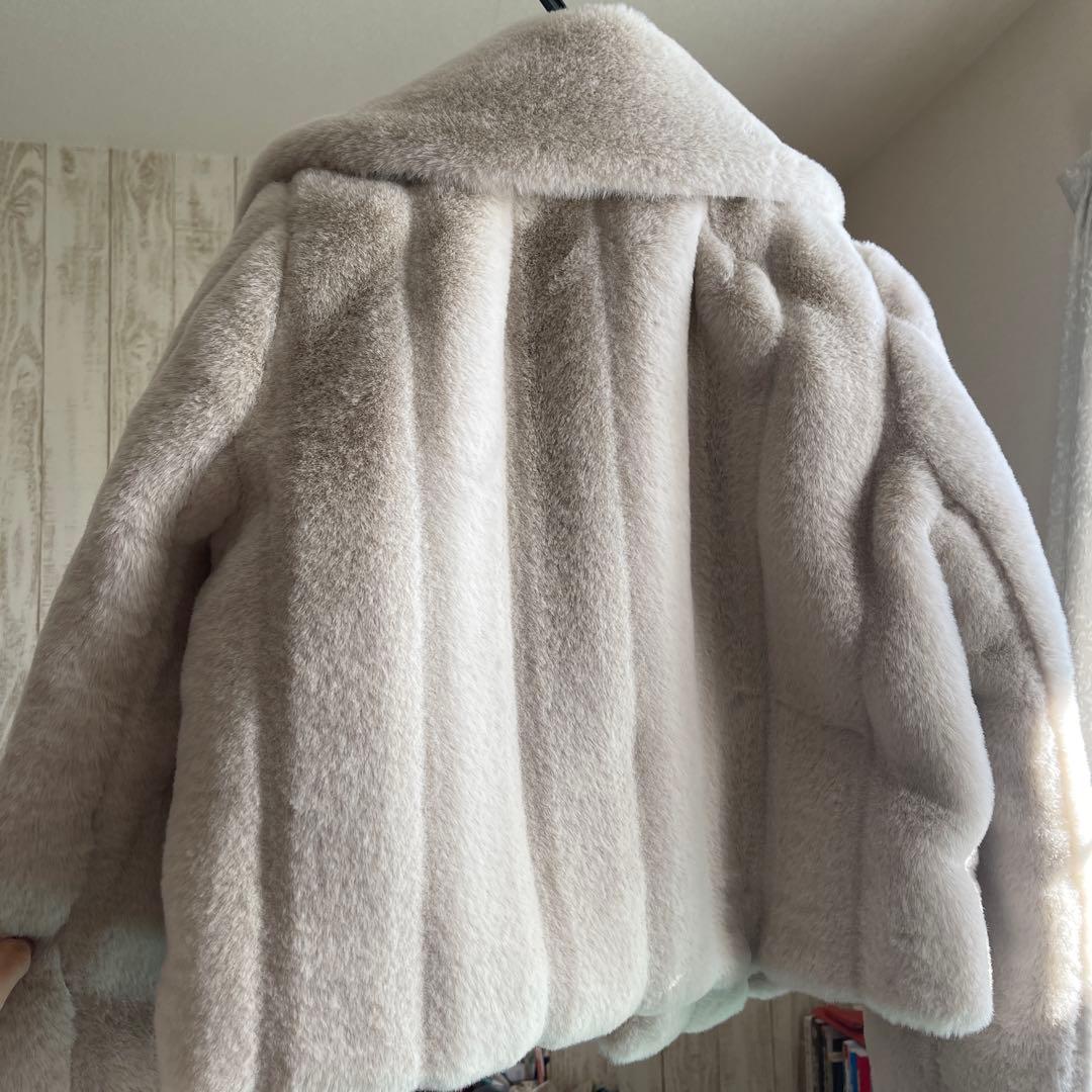 ジャケット・アウター 2025Winter Love Faux Fur Coat