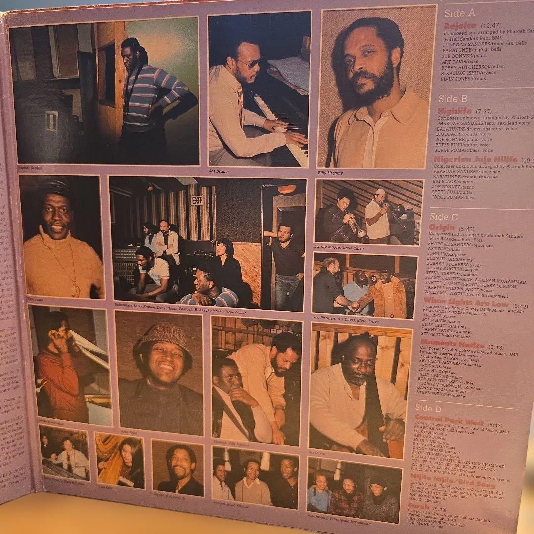 Pharoah Sanders Rejoice 2枚組LP