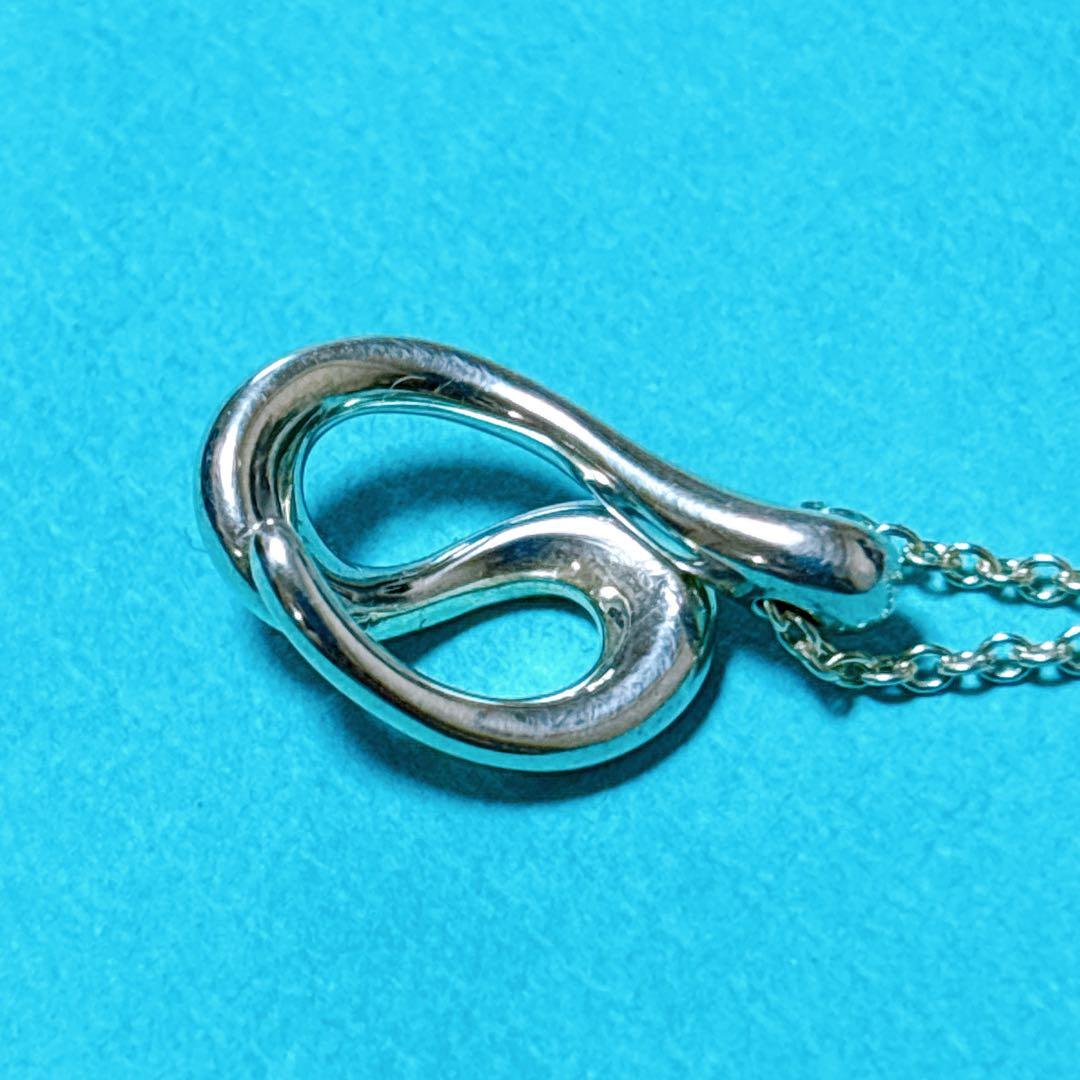 【美品】Tiffany ティファニー ウェーブ ネックレス シルバー925