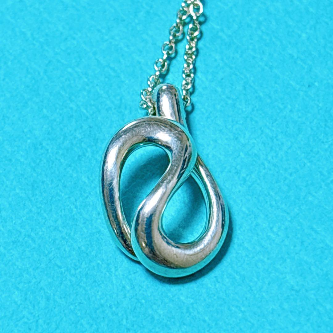 【美品】Tiffany ティファニー ウェーブ ネックレス シルバー925