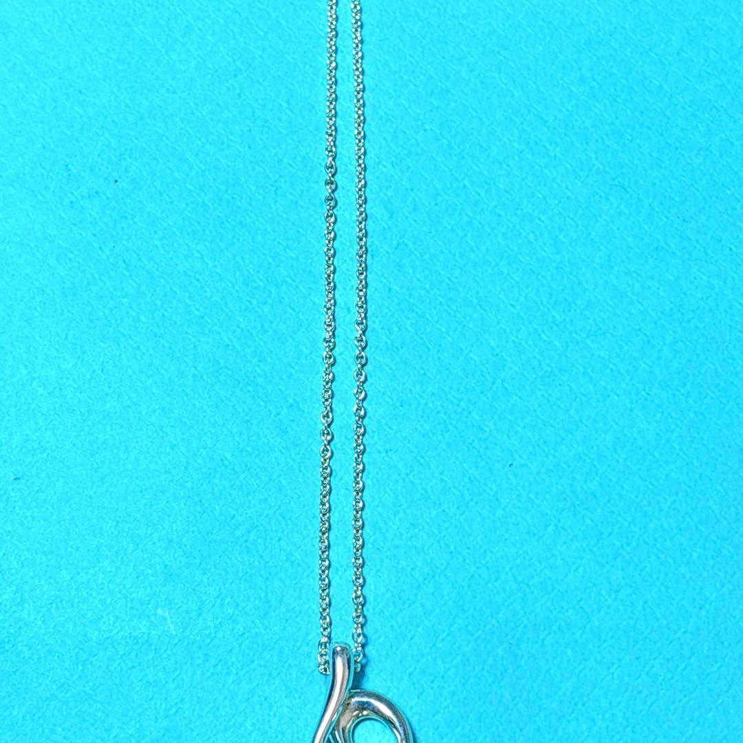 【美品】Tiffany ティファニー ウェーブ ネックレス シルバー925