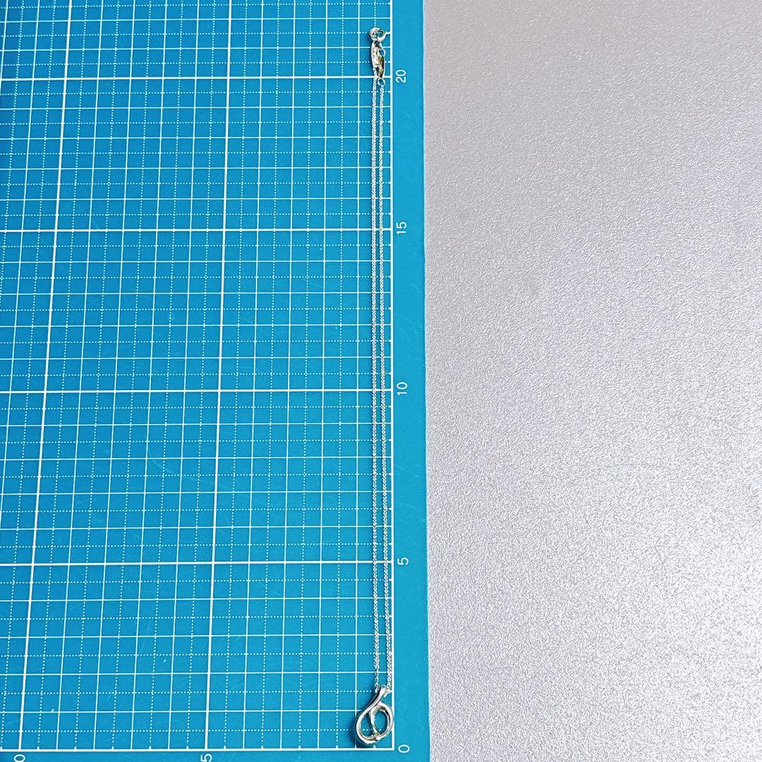 【美品】Tiffany ティファニー ウェーブ ネックレス シルバー925