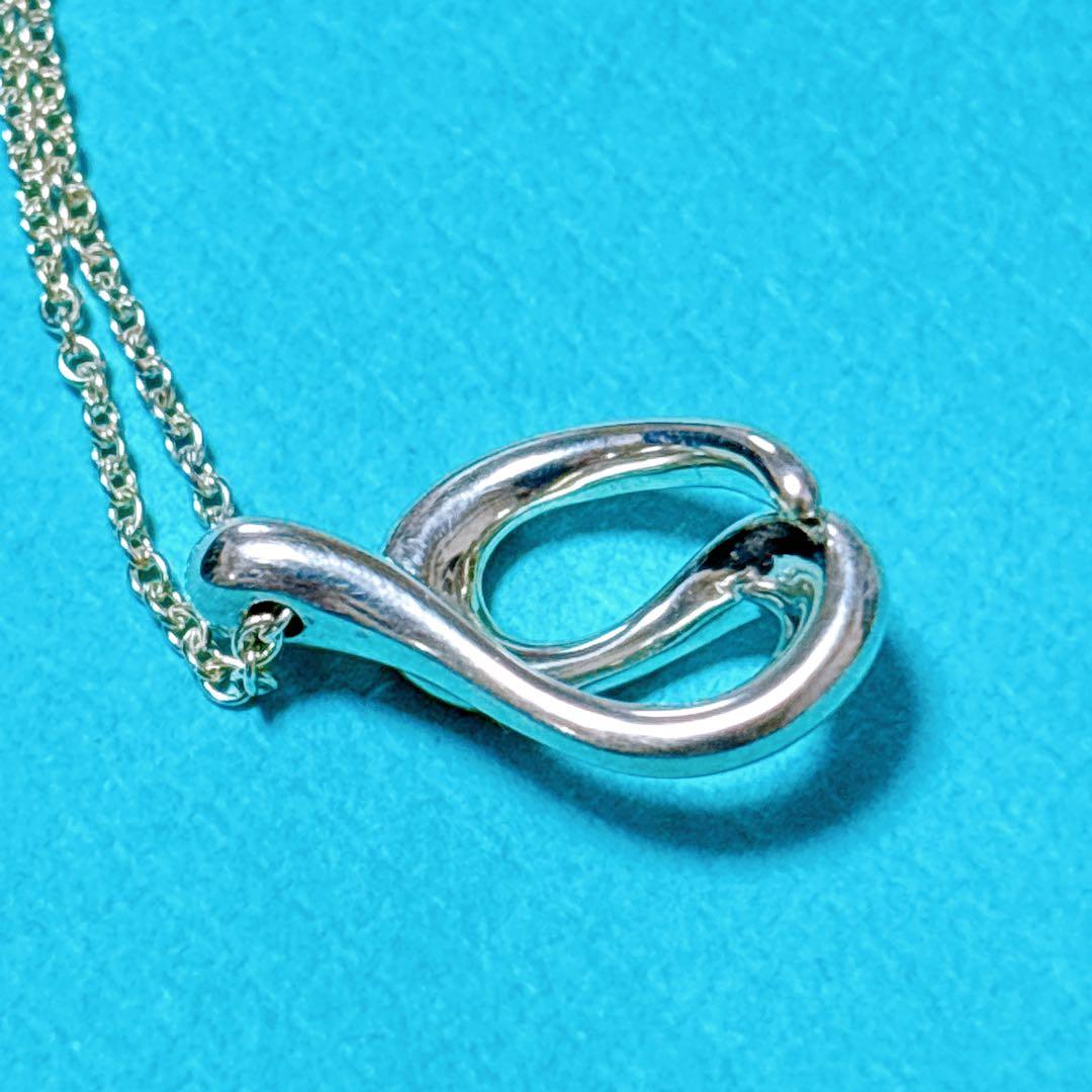 【美品】Tiffany ティファニー ウェーブ ネックレス シルバー925