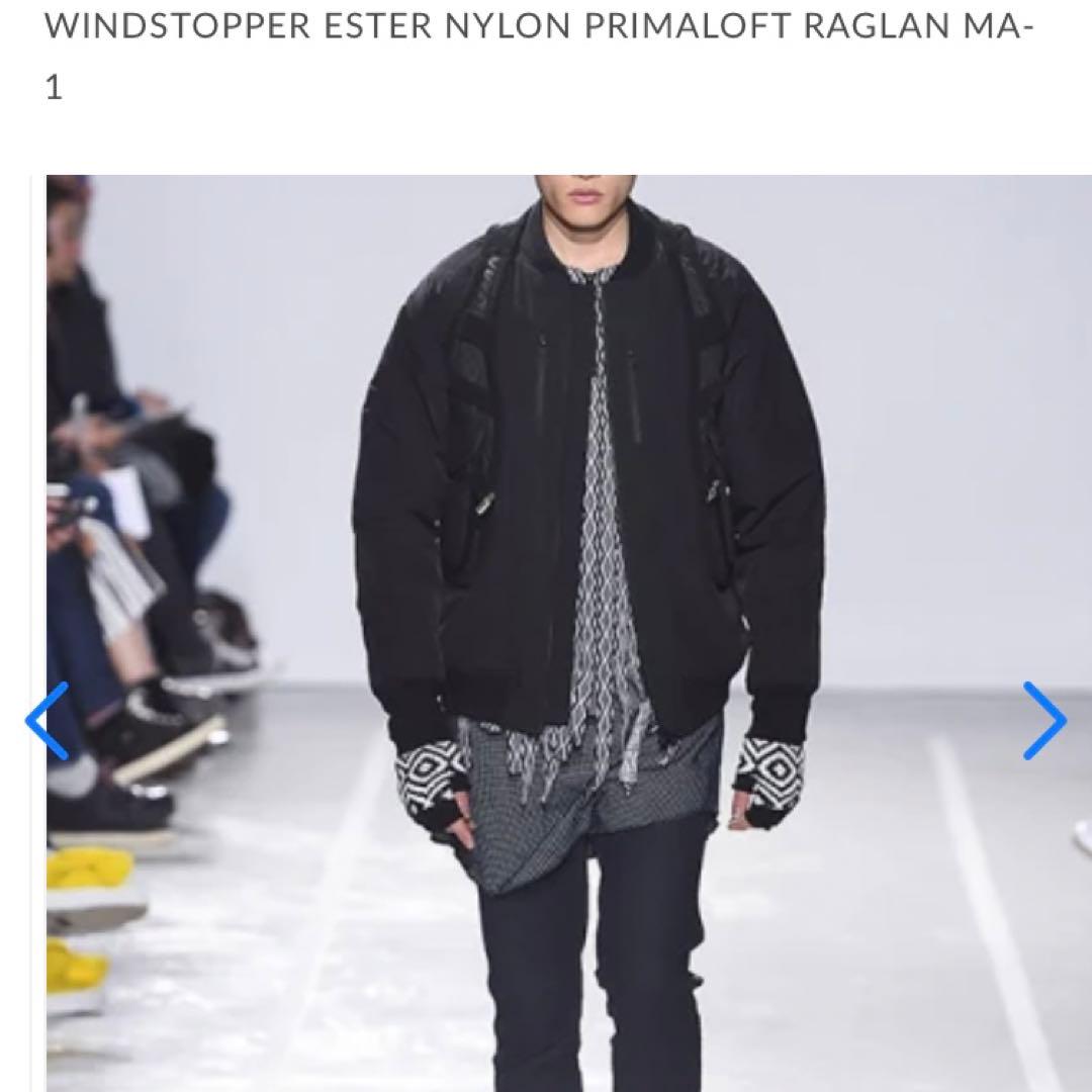 White Mountaineering MA-1 ジャケット　ナイロン