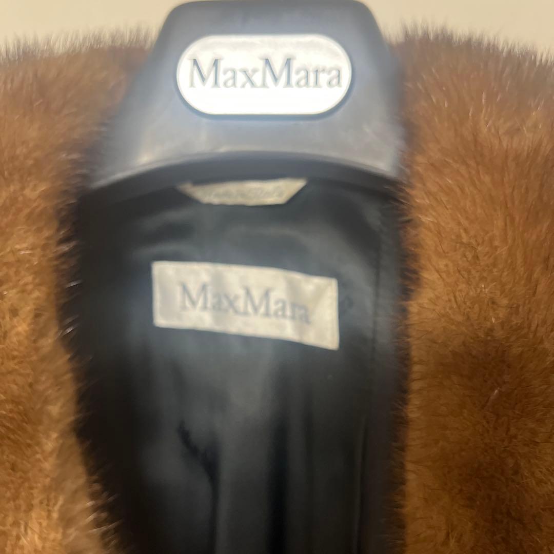 せ*ん様 SALE マックスマーラ 白タグ ミンクファー ブラック