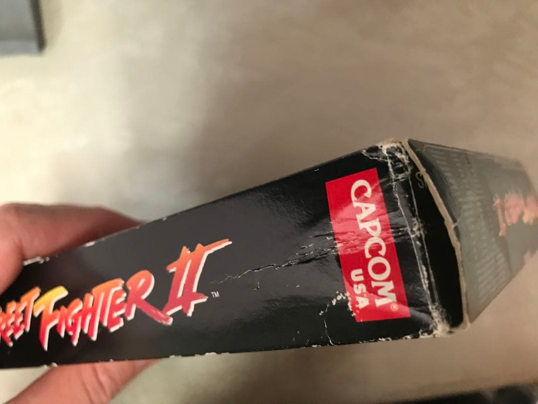 北米 ストリートファイター2 スーパーファミコン　レア(箱説つき)