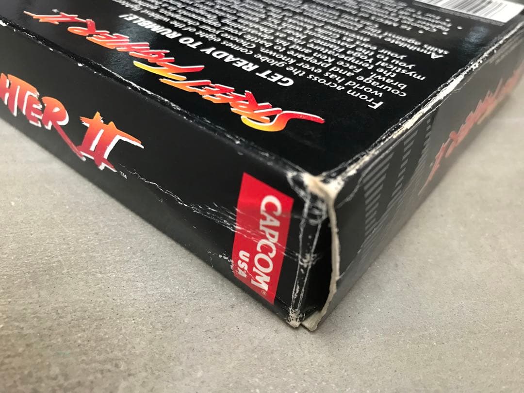 北米 ストリートファイター2 スーパーファミコン　レア(箱説つき)