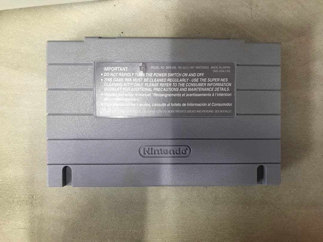 北米 ストリートファイター2 スーパーファミコン　レア(箱説つき)