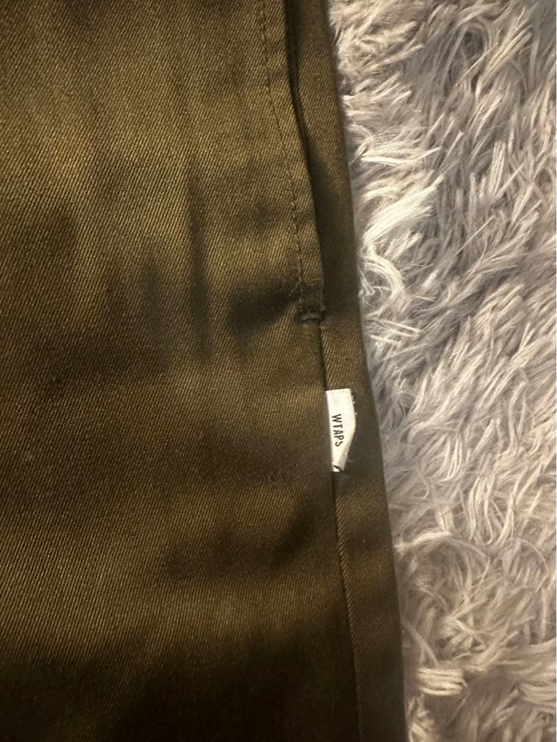 美品　WTAPS　チノパン　X02 日本製 光沢感　春秋用人気定番