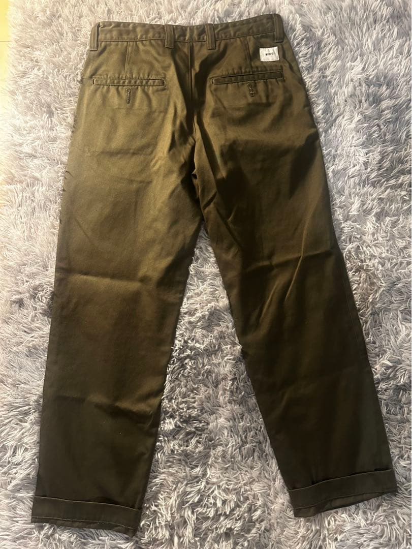美品　WTAPS　チノパン　X02 日本製 光沢感　春秋用人気定番
