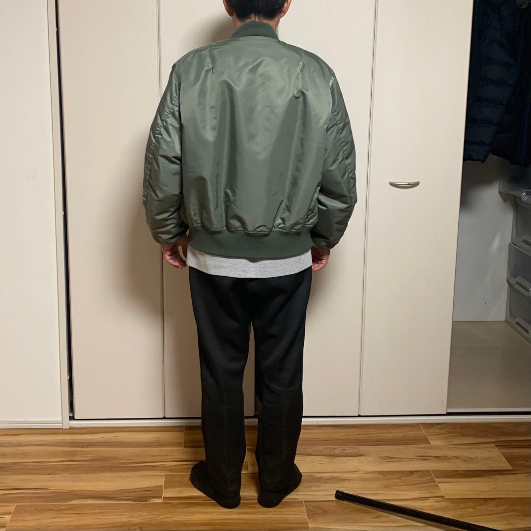 【美品】BEAMS リラックスフィット THERMOLITE(R) MA-1