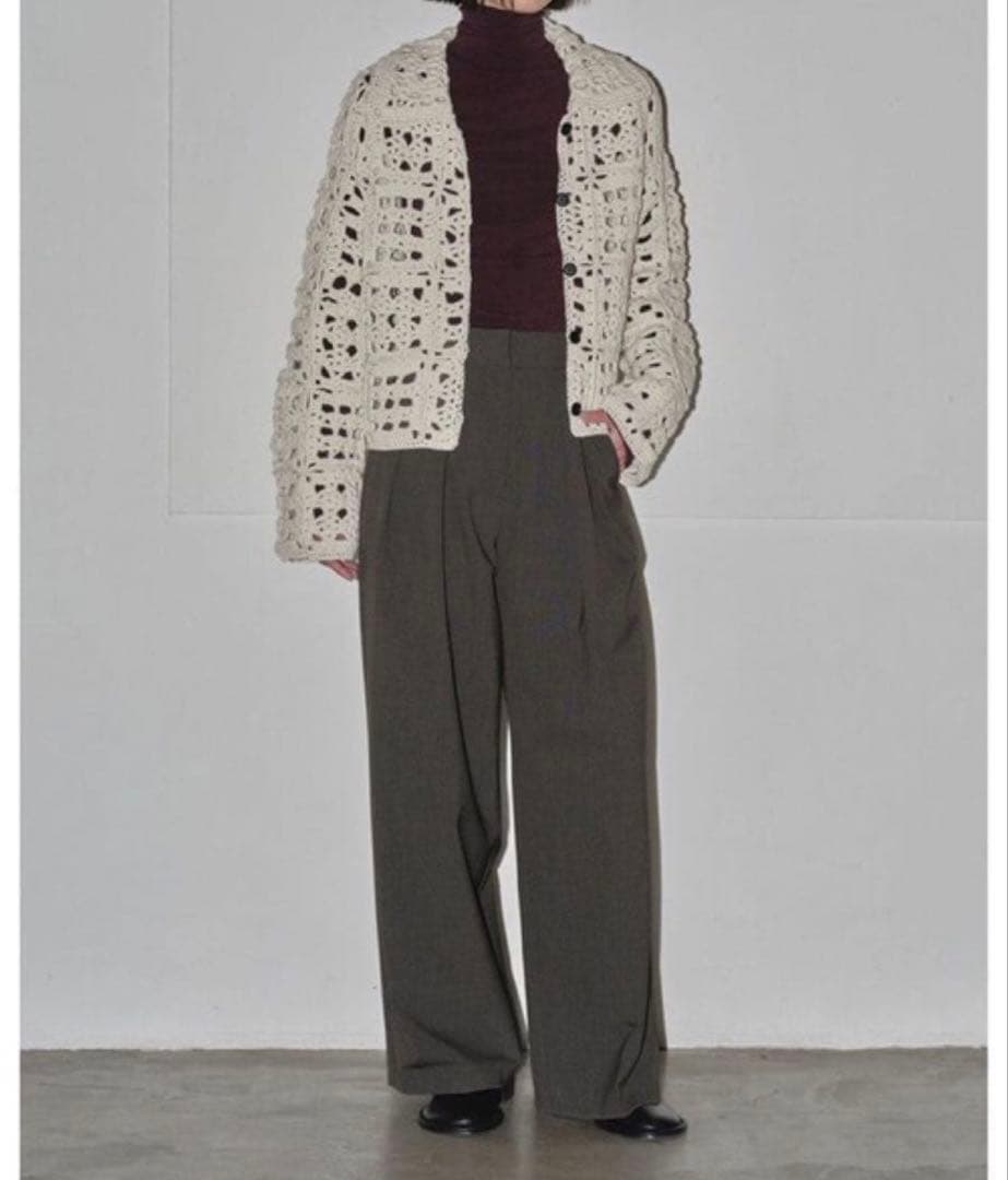 Doubletuck Smooth Trousers トゥデイフル