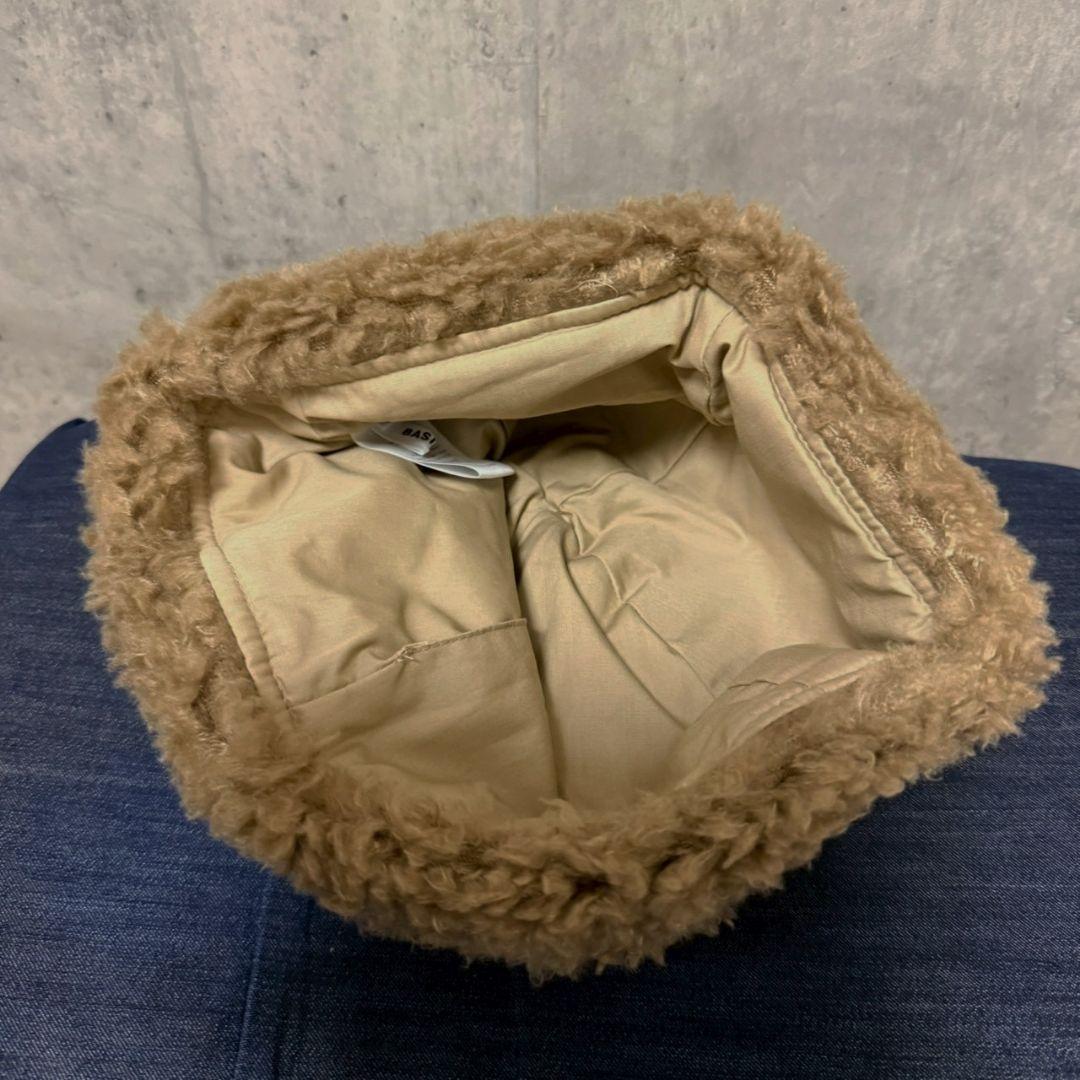 ✅️ベイシックス　ベアビーニー　美品　ブラウン　Ｓ