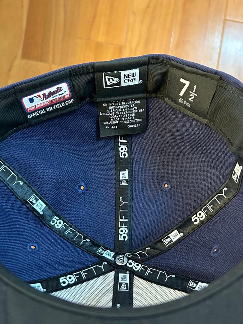 新品 ブリュワーズ2025ポストシーズン59FIFTY キャップ 7 1/2