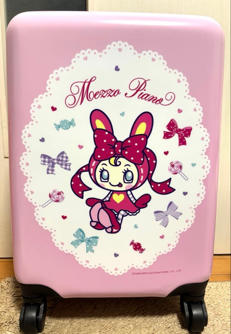 【匿名配送】メゾピアノ キャリーケース4点セット