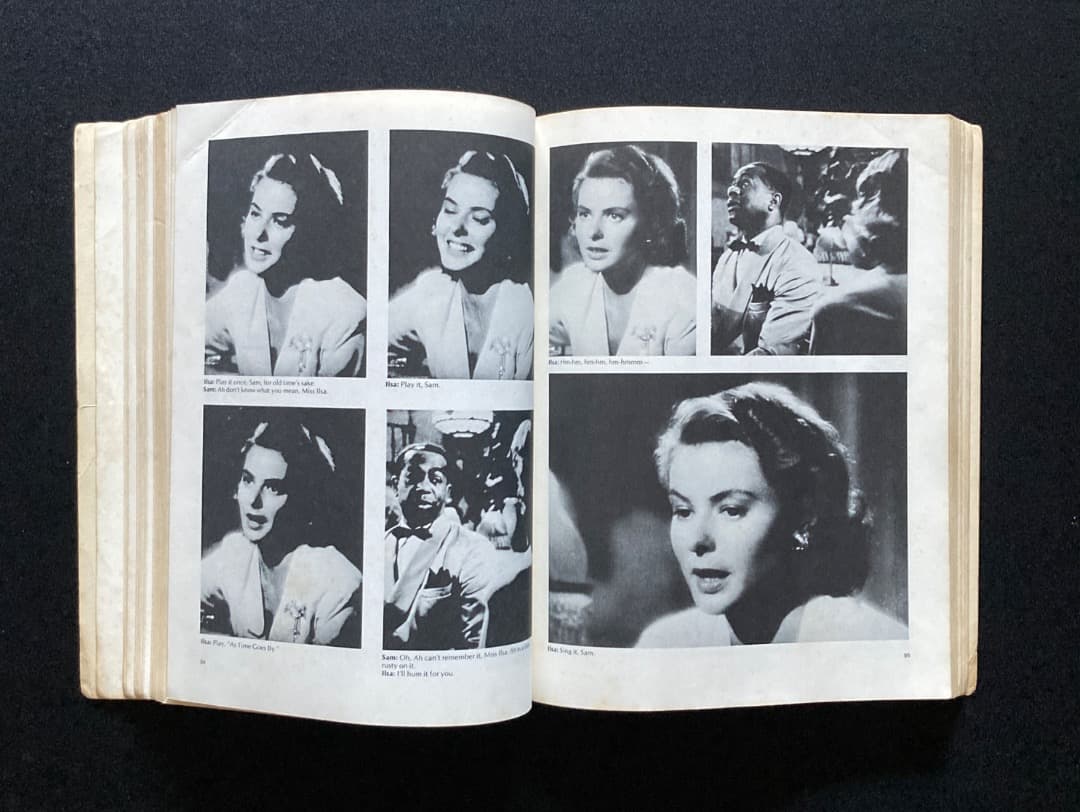 No.564『（英文）映画カサブランカ 全シーン』