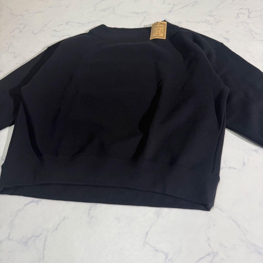 未使用タグ付き　25年　BEARDSLEY Ronde刺繍裏毛プルオーバー