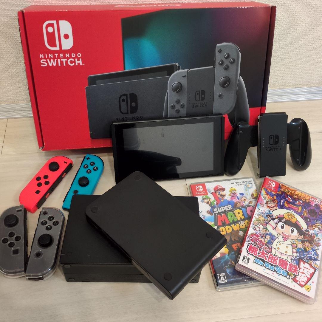 L*n様 Nintendo Switch 本体 + ジョイコン + ゲームソフト