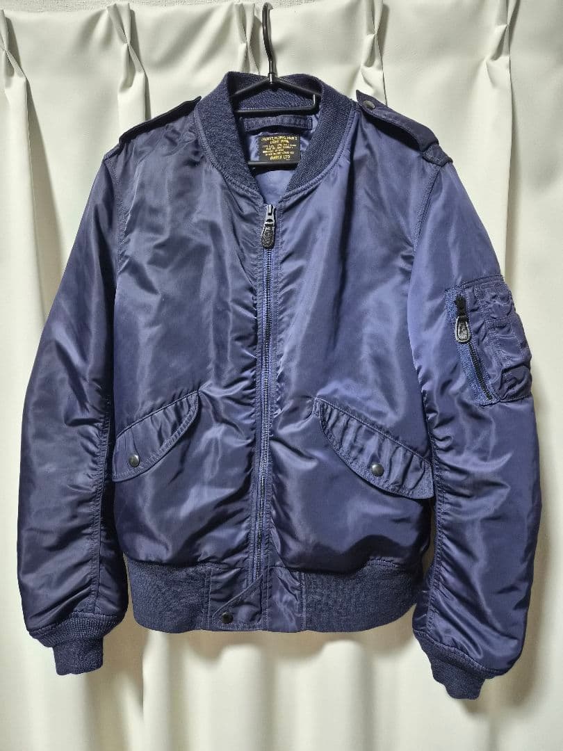 アヴィレックス L-2A ジャケット ma-1 XL ネイビー