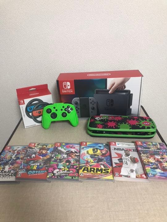 ♯スイッチ本体　♯switch　♯ソフト6本　♯＋α