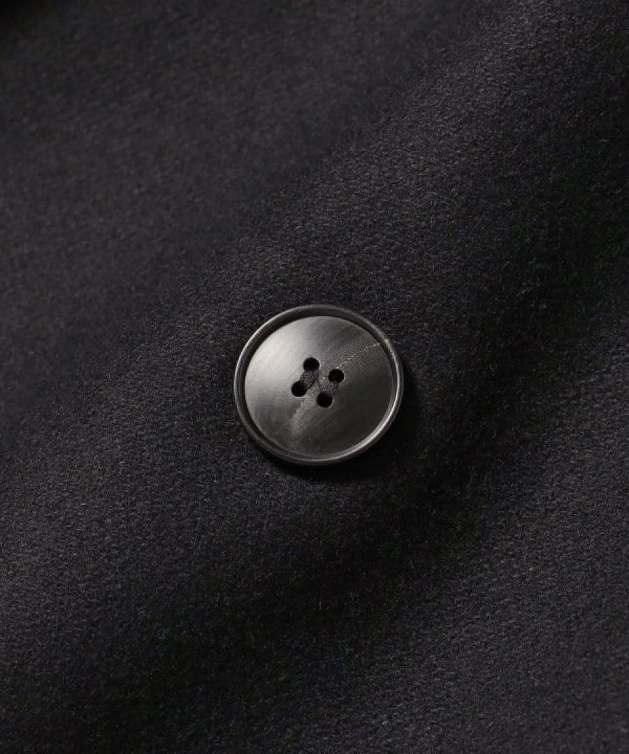 hevo×BEAMS別注 BRINDISI チェスターコート black 46