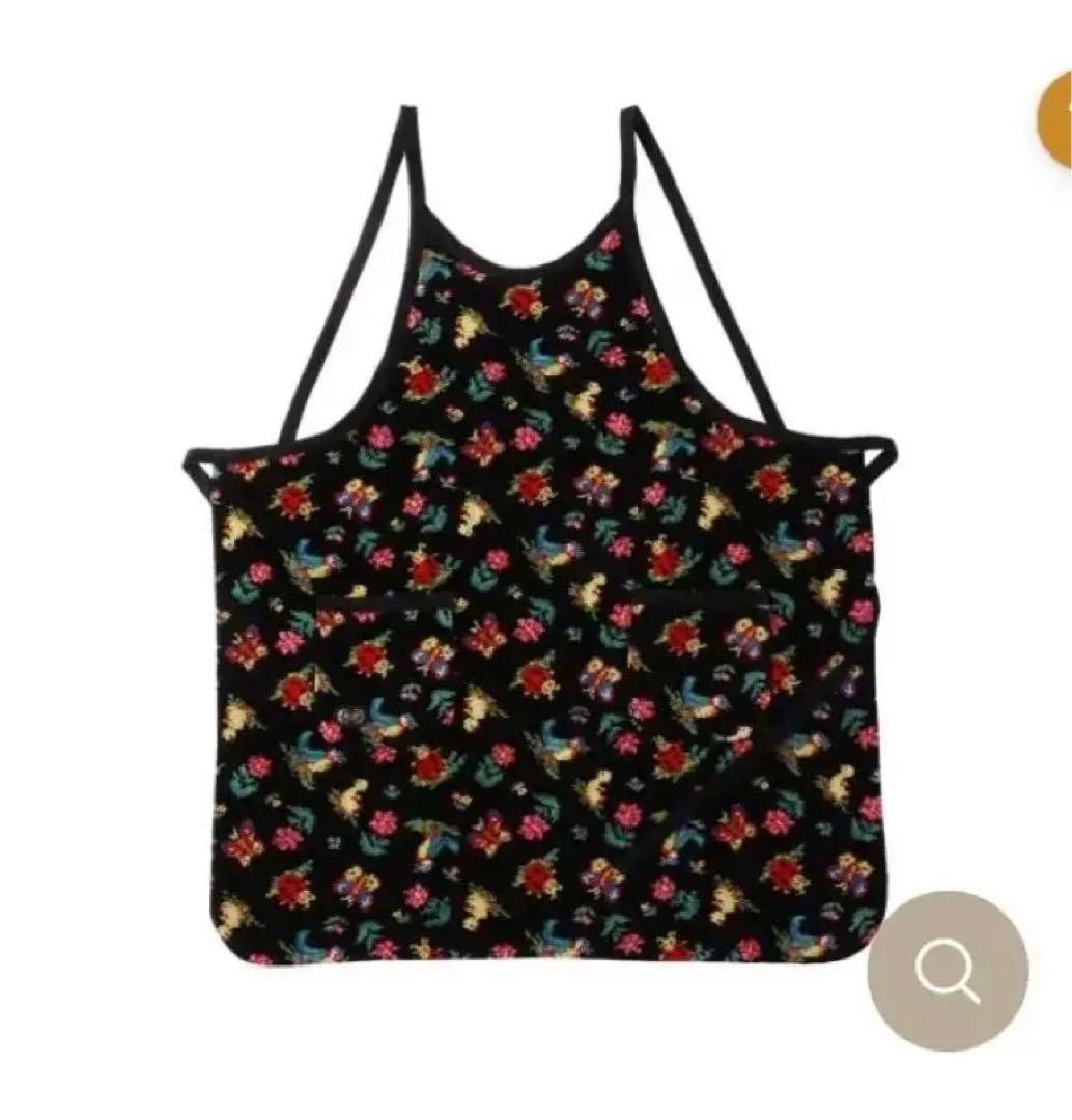 フェイラー　ハイジ　エプロン　ブラック