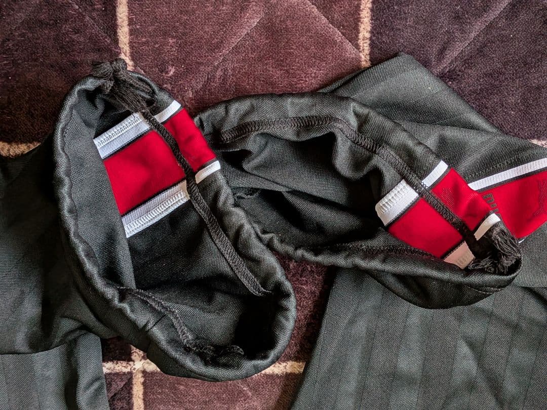 【希少 美品】プーマジャージ（プージャー）上下 6XOサイズ ブラック×レッド