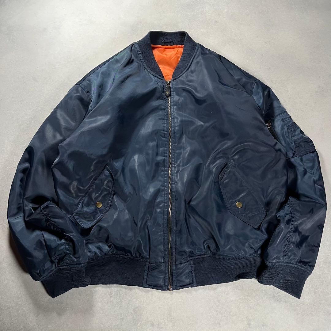 MAー1 エムエーワン ネイビー フライトジャケット ミリタリー USAF