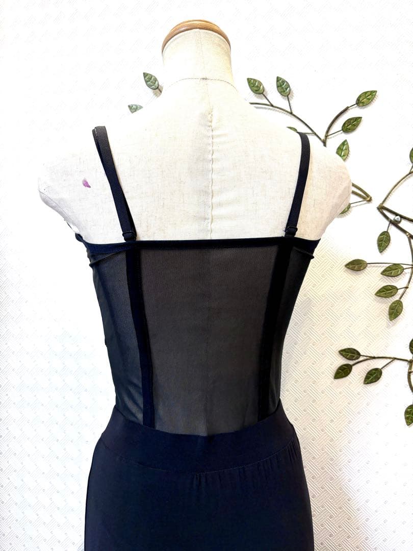 社交ダンス★新品★レッスンウェア★レオタード★スカート★2点セット