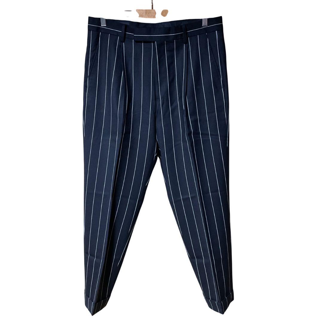 WACKO MARIA ドーメル PLEATED TROUSERS TYPE-1
