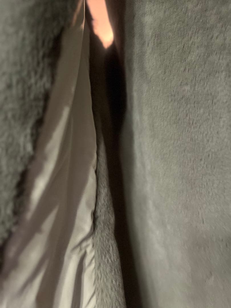 フェイクファー フーディージレ　モカ　allureville ベスト