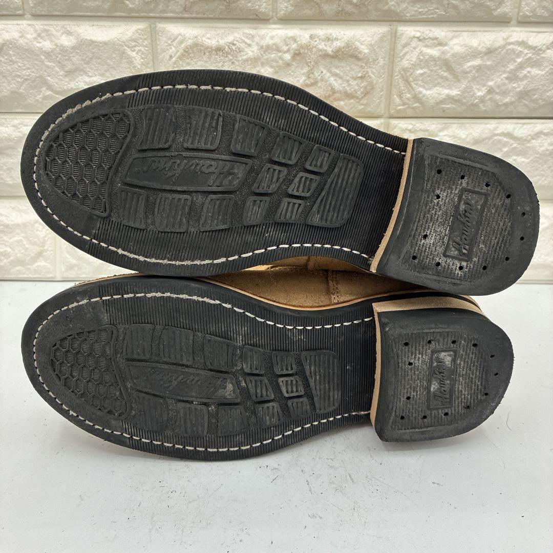 【良品】ホーキンス エンジニアブーツ GT 4021 US7 ベージュ ベルト