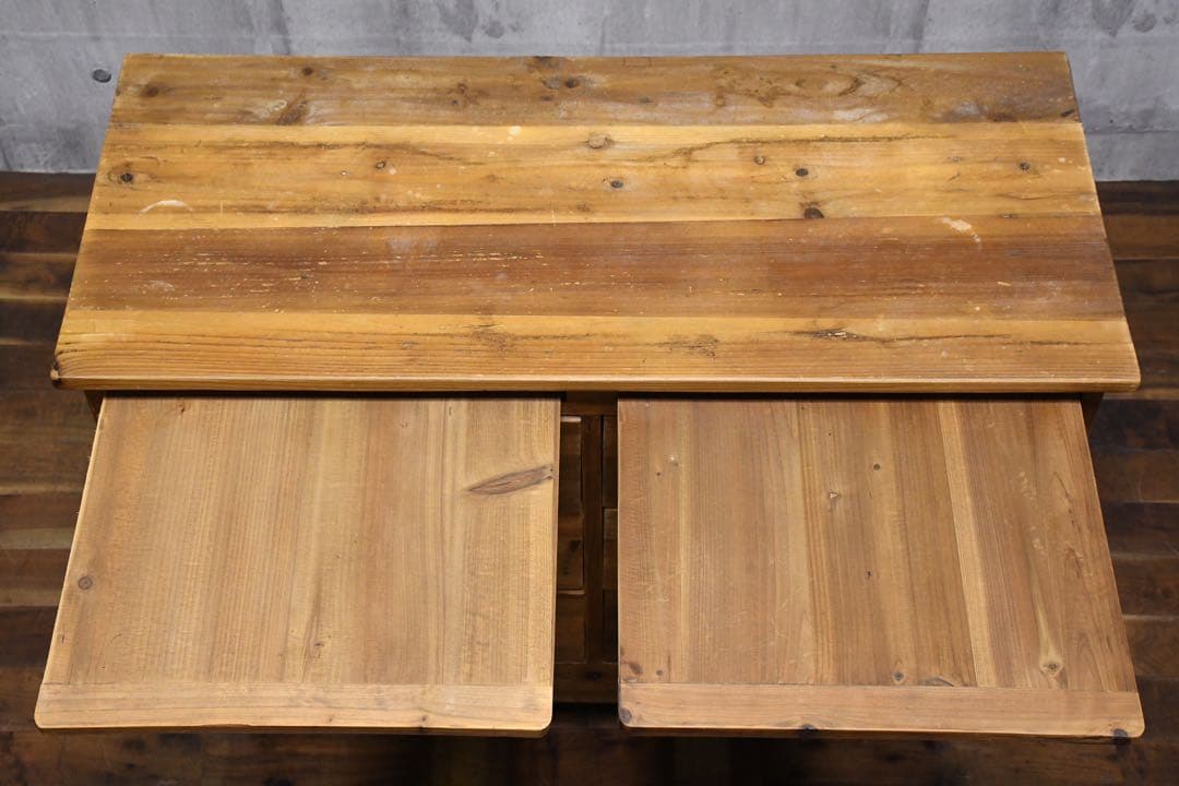 DLK108 ノットアンティークス グラム チェスト 4列3段 オールドウッド