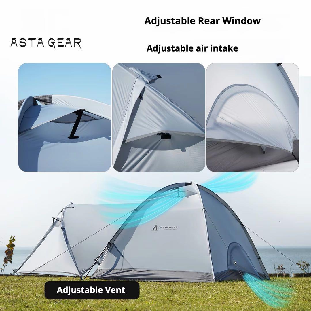 【試し張りのみ美品】Astagear Yunshan2 elite+ポーチ