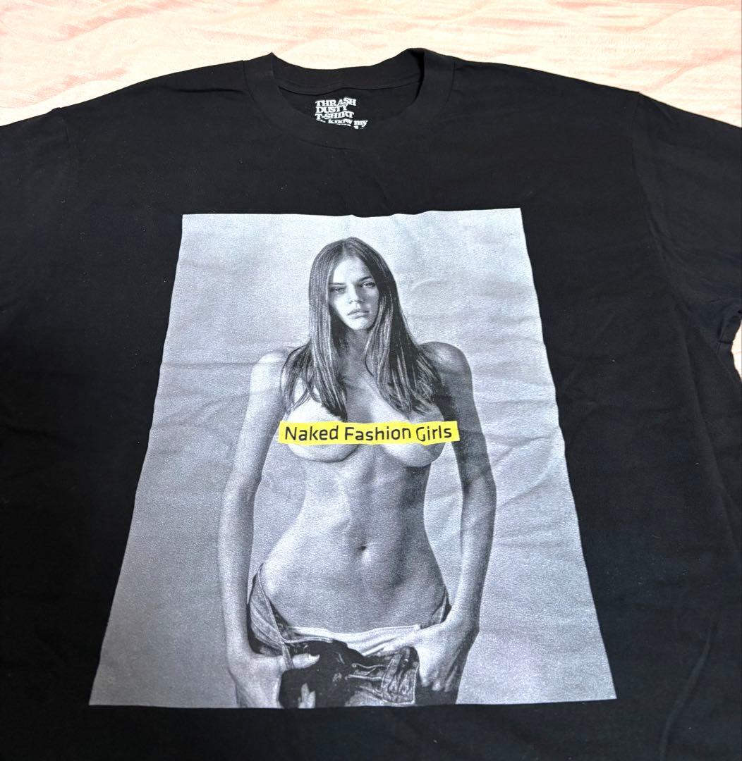 MINEDENIM Naked Fashion Girls グラフィックTシャツ